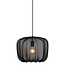 Light en Living Hanglamp PLUMERIA zwart Ø40x30 cm - Sfeervolle Designverlichting