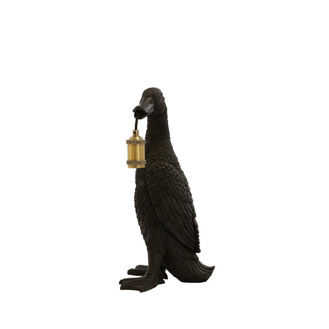 Light en Living Tafellamp 23,5x23x48,5 cm DUCK zwart