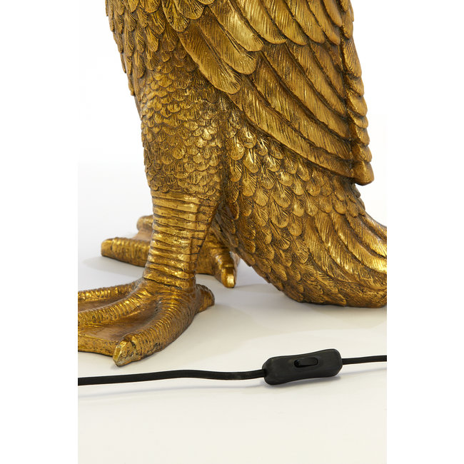 Light en Living Tafellamp 23,5x23x48,5 cm DUCK antiek  brons