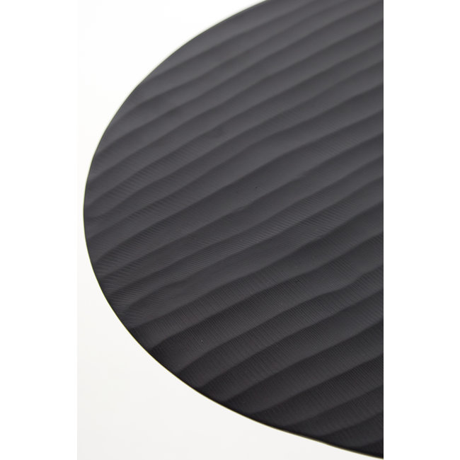 Light en Living Bijzettafel Ø50x60 cm JANNA mat zwart