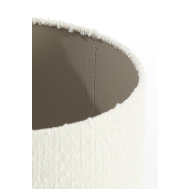 Light en Living Kap cilinder BOLERO wit - Diverse maten