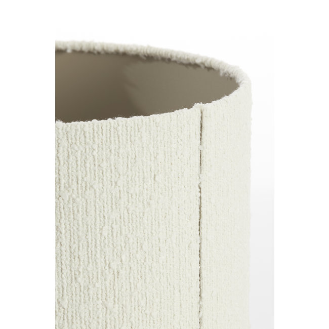 Light en Living Kap cilinder BOLERO wit - Diverse maten