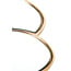 Light en Living Plateau DALENA glas goud - 2 maten