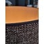Light en Living Kap cilinder SAVERNA  donker bruin - diverse afmetingen
