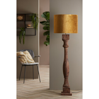 Light en Living Kap cilinder GEMSTONE goud
