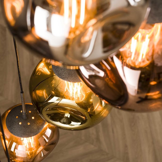 WoonStijl Hanglamp 7L getrapt stellar