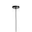 Light en Living Hanglamp Ø22x21 cm SOLLY antiek brons+smoke glas