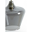 Light en Living Hanglamp Ø22x21 cm SOLLY antiek brons+smoke glas