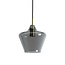Light en Living Hanglamp Ø22x21 cm SOLLY antiek brons+smoke glas