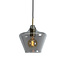 Light en Living Hanglamp Ø22x21 cm SOLLY antiek brons+smoke glas