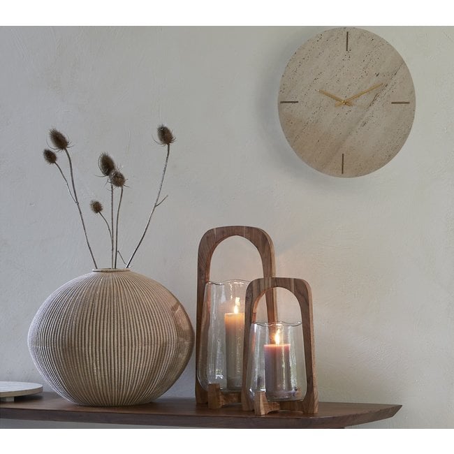 Light en Living Vaas deco Ø35x26,5 cm VALERIE licht  bruin