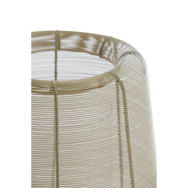 Light en Living Windlicht Ø28x29 cm ADETA mat zand