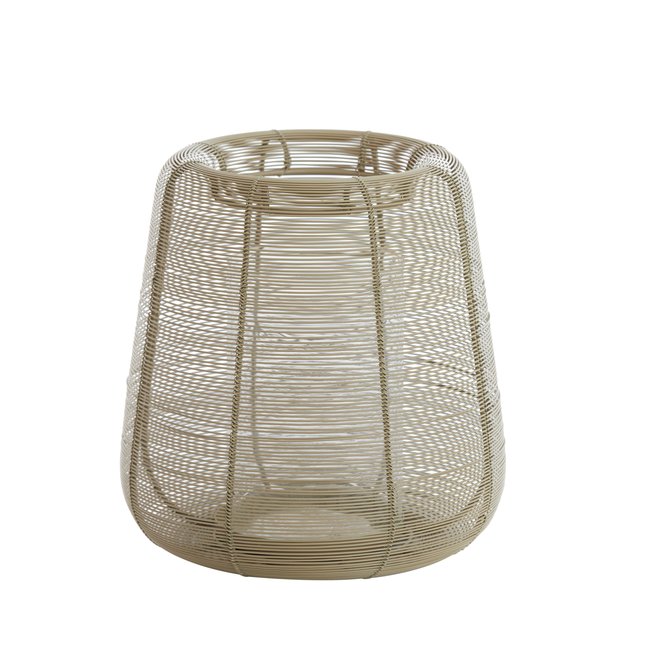 Light en Living Windlicht Ø28x29 cm ADETA mat zand