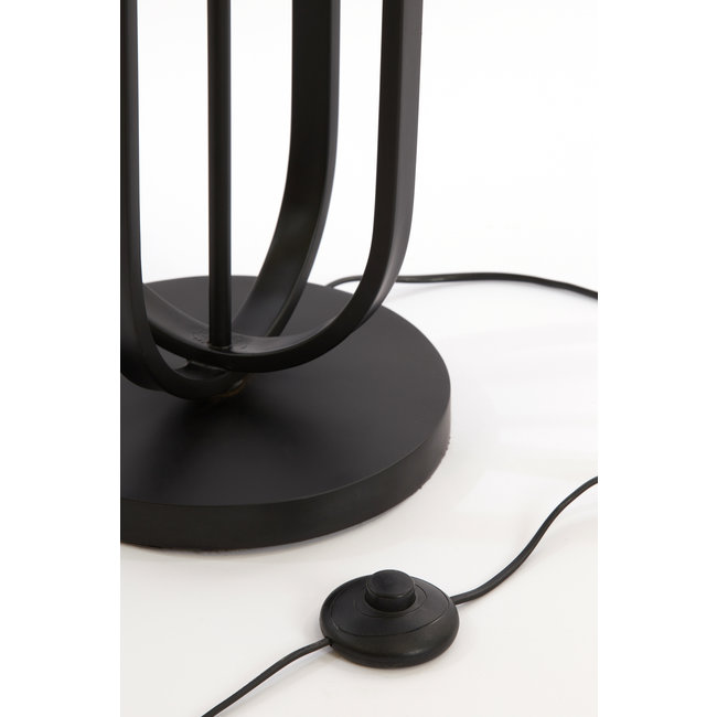 Light en Living Vloerlamp Ø25x140 cm ASTER mat zwart