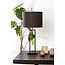 Light en Living Lampvoet 20x10x55 cm SHIVA mat zwart
