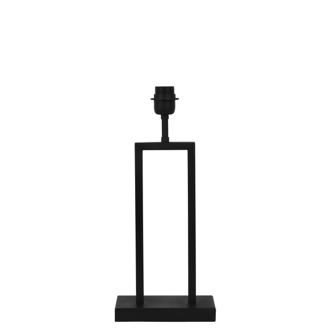 Light en Living Lampvoet 20x10x41 cm SHIVA mat zwart