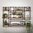 WoonStijl Set Wandplanken Live Edge Groot