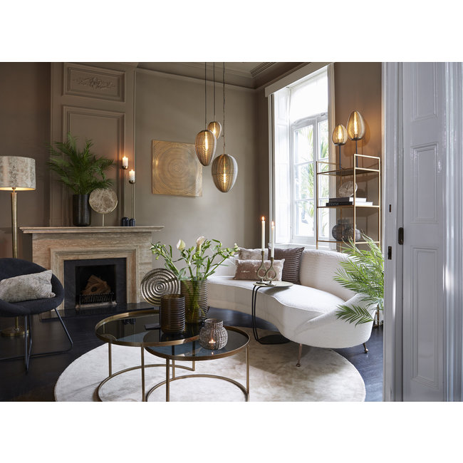 Light en Living Wandornament 60x1,5x60 cm LOLITA  antiek brons