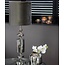 Light en Living Kap cilinder ZINC taupe Ø 40 cm