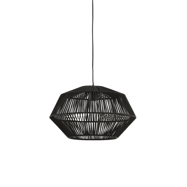 Light en Living Hanglamp Ø40x24 cm DEYA mat zwart