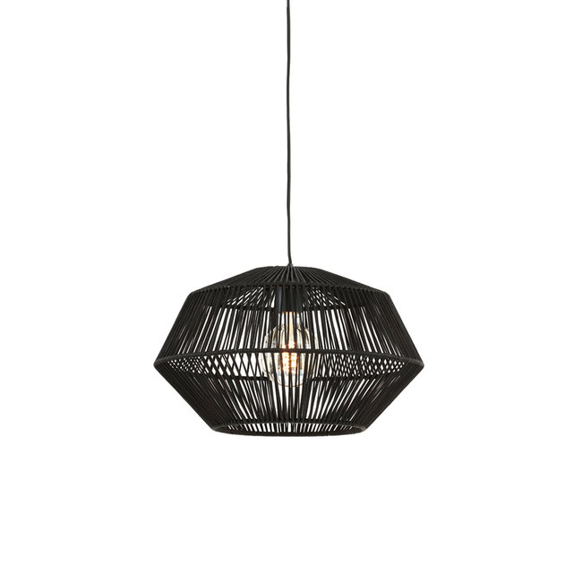 Light en Living Hanglamp Ø40x24 cm DEYA mat zwart