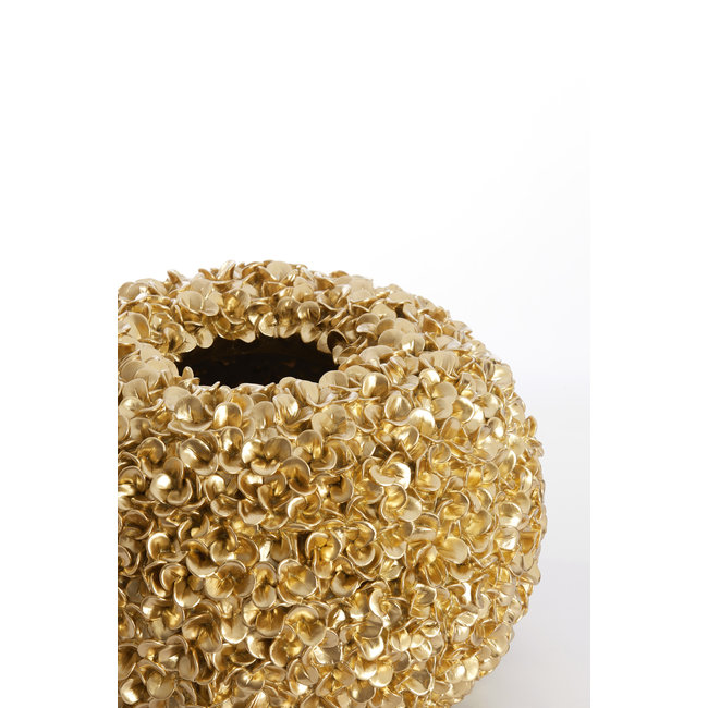 Light en Living Vaas deco Ø38x23 cm PHYLIA goud