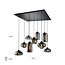 Richmond Interiors  Hanglamp Axelle zwart