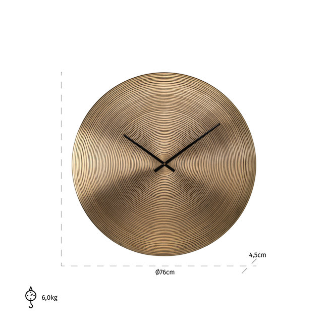 Richmond Interiors  Klok Aden goud
