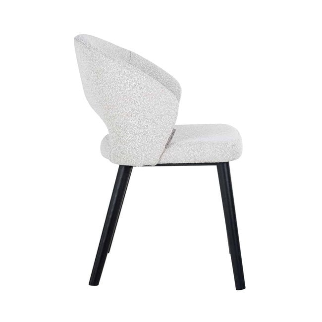 Richmond Interiors  Stoel Savoy white bouclé - Showroommodel