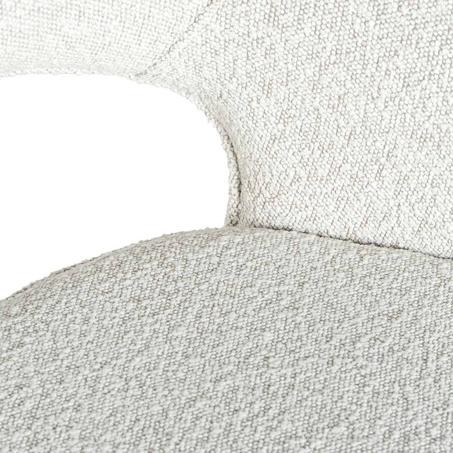 Richmond Interiors  Stoel Savoy white bouclé - Showroommodel