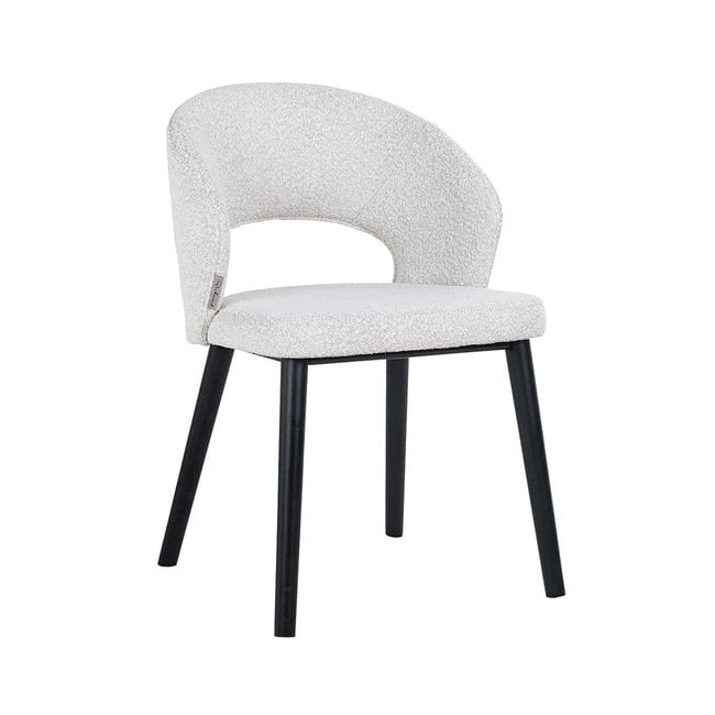 Richmond Interiors  Stoel Savoy white bouclé - Showroommodel
