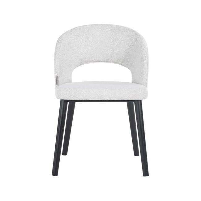 Richmond Interiors  Stoel Savoy white bouclé - Showroommodel