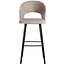Richmond Interiors  Barstoel Savoy khaki velvet - Showroommodel
