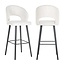 Richmond Interiors  Barstoel Savoy white bouclé (Copenhagen 900 Bouclé White)