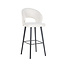 Richmond Interiors  Barstoel Savoy white bouclé (Copenhagen 900 Bouclé White)