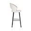 Richmond Interiors  Barstoel Savoy white bouclé (Copenhagen 900 Bouclé White)