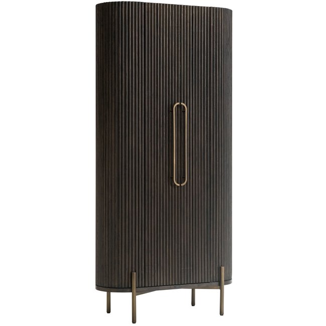 Richmond Interiors  Wandkast Luxor 1-deur (Brown)