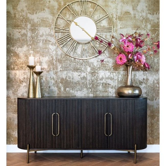 Richmond Interiors  Dressoir luxor 4-deurs (Brown)