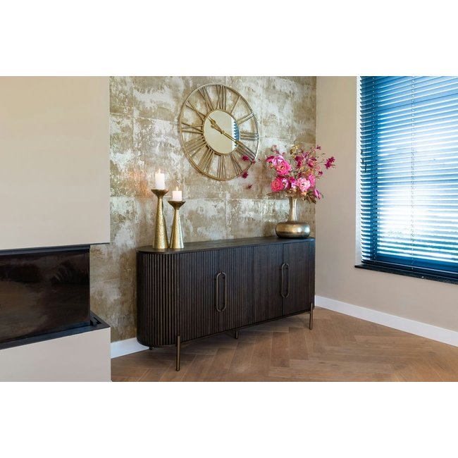 Richmond Interiors  Dressoir luxor 4-deurs (Brown)
