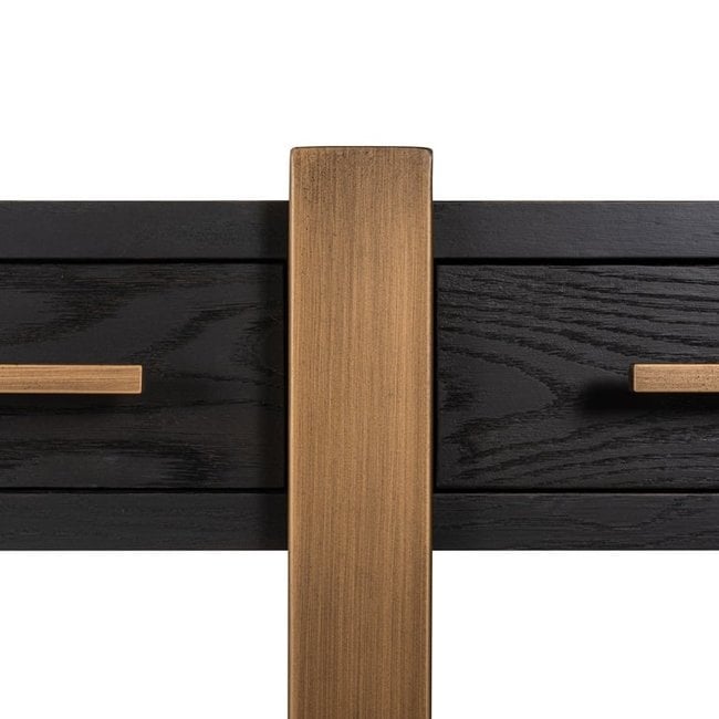 Richmond Interiors  Dressoir Cambon 3-laden (Dark coffee)