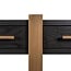 Richmond Interiors  Dressoir Cambon 3-laden (Dark coffee)