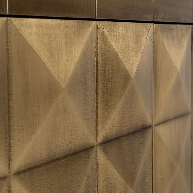 Richmond Interiors  Dressoir Collada 3-deuren goud