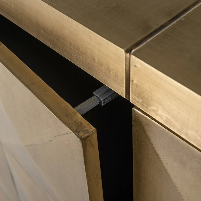 Richmond Interiors  Dressoir Collada 3-deuren goud