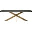 Richmond Interiors  Eettafel Cambon 235 deens ovaal (Dark coffee)