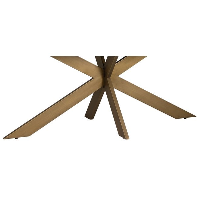 Richmond Interiors  Eettafel Cambon 235 deens ovaal (Dark coffee)