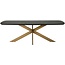 Richmond Interiors  Eettafel Cambon 280 deens ovaal (Dark coffee)