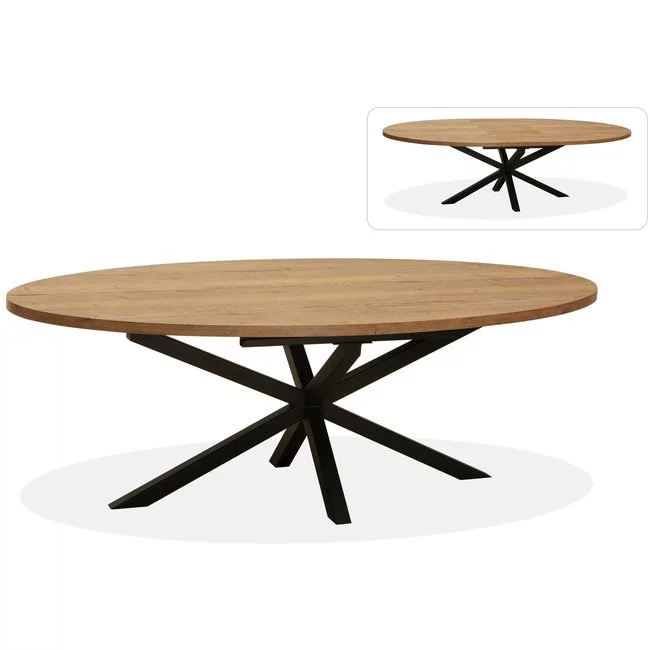 WoonMax Eettafel Vaiana Lamulux  uitschuifbaar  - Diverse kleuren en 4 afmetingen