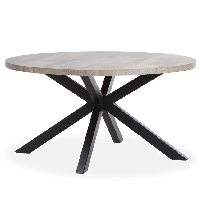 WoonMax Eettafel Charles rond - Duurzame Lamulux eettafel in diverse kleuren en maten
