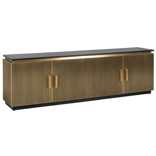 Richmond Interiors  TV-dressoir Ironville 4-deuren (Gold)
