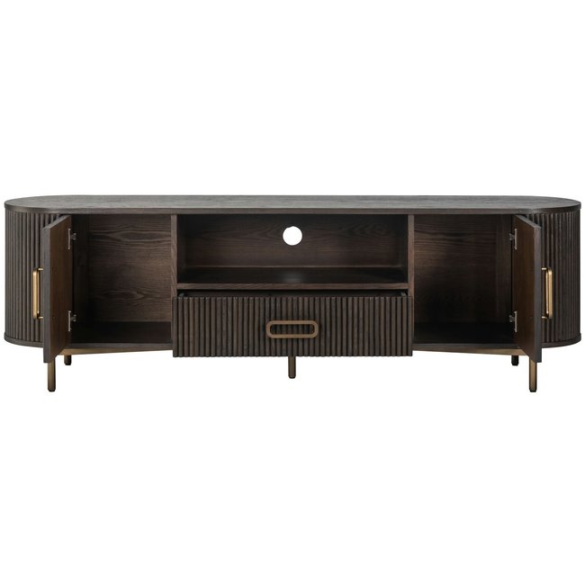 Richmond Interiors  TV-dressoir Luxor 2-deuren 1-lade (Brown)